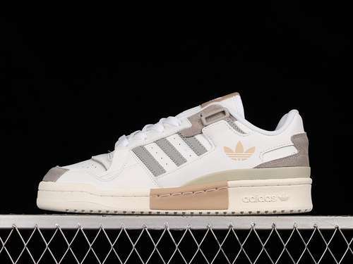 【330】[GX2159]-[FORUM 84 LOW SHOES WHITE/GREY/BEIGE]-[WOMAN:36-39]-[MAN:40-45]