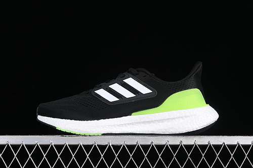 【240】[IF9657]-[PUREBOOST 23 WIDE CORE BLACK/CLOUD WHITE/GREEN SPARK]-[WOMAN:36-39]-[MAN:40-45]