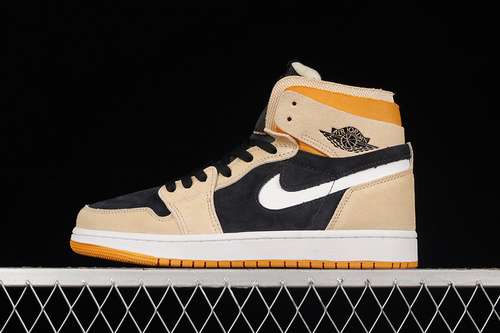 【380】[CT0978-200]-[AIR JORDAN 1 HIGH ZOOM COMFORT PUMPKIN SPICE WHITE ONYX/CARDINAL RED/BLACK]