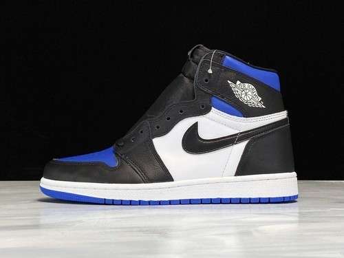 【550】[555088-041]-[H12 AIR JORDAN 1 HIGH OG BLACK/WHITE-GAME ROYAL-BLACK]-[UNISEX:36-46]