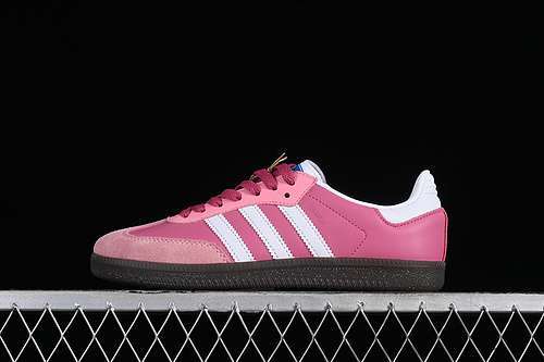 【260】[B75806]-[SAMBA VEGAN OG WHITE/PINK/BLACK]-[WOMAN:36-40]