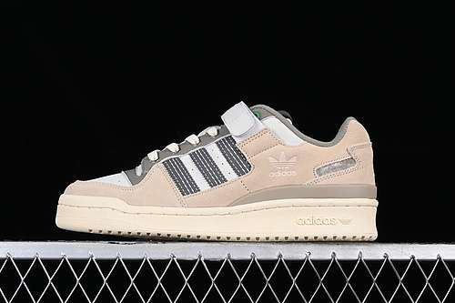 【300】[IE0026]-[FORUM 84 LOW WHITE/GREY/BROWN/BLACK]-[WOMAN:36-39]-[MAN:40-45]