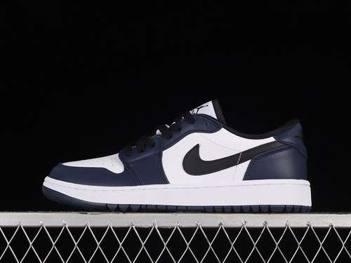 【360】[DD9315-104]-[AIR JORDAN 1 LOW GOLF WHITE/MIDNIGHT NAVY/BLACK]-[WOMAN:35.5-39]-[MAN:40-46]