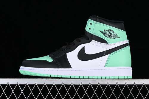 【360】[DZ5485-130]-[AIR JORDAN 1 RETRO HIGH OG WHITE/BLACK/GREEN GLOW]-[WOMAN:36-39]-[MAN:40-47.5]