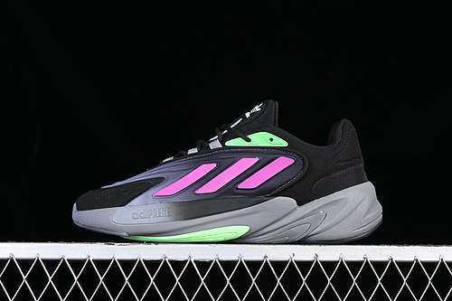 【260】[H04249]-[ADIDAS OZELIA JOKER CORE BLACK/SCREAMING GREEN/GREY FOUR]-[WOMAN:36-39]-[MAN:40-45]
