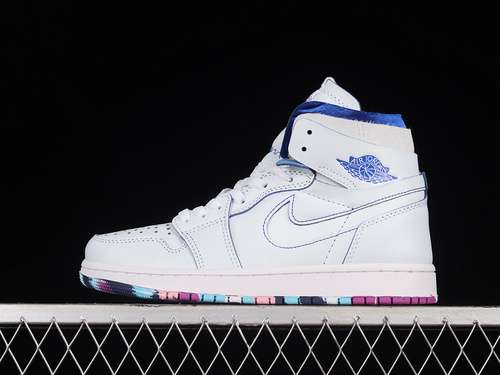 【400】[DX6036-111]-[AIR JORDAN 1 ZOOM CMFT 25 YEARS IN CHINA WHITE/BLUE/BLACK]-[UNISEX:36-46]