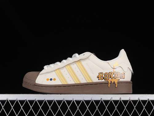 【230】[GW4440]-[SUPERSTAR SHOES CLOUD WHITE/YELLOW/DARK BROWN]-[WOMAN:35.5-39]-[MAN:40-44]