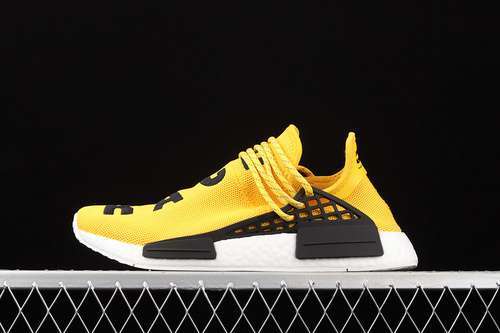 【360】[BB0619]-[PHARRELL X NMD HUMAN RACE YELLOW/BLACK/WHITE]-[WOMAN:36-39]-[MAN:40-48]