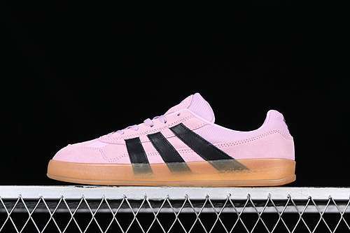 【220】[HQ2032]-[ADIDAS MARK GONZALES ORIGINALS ALOHA SUPER ONE BLACK EYE BLACK/PINK]-[UNISEX:36-45]