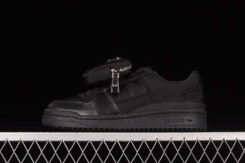 【340】[GY7043]-[PRADA X FORUM LOW BLACK/BLACK/BLACK]-[WOMAN:36-39]-[MAN:40-45]