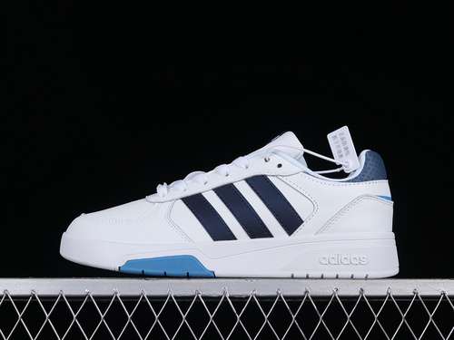 【240】[GW3866]-[POST UP SHOES CLOUD WHITE/NAVY BLUE/CLOUD WHITE]-[WOMAN:36-39]-[MAN:40-45]
