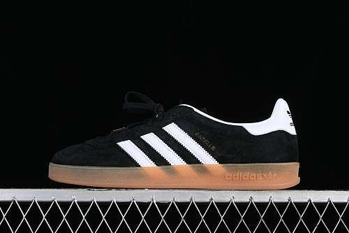 【300】[H06259]-[ORIGINALS GAZELLE INDOOR CORE BLACK/CLOUD WHITE/CORE BLACK]-[WOMAN:36-39]-[MAN:40-47]