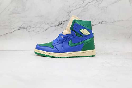 【400】[DJ1199-400]-[ALEALI MAY X AIR JORDAN 1 HIGH ZOOM COMFORT CALIFIA HYPER ROYAL/PINE GREEN/WHITE]