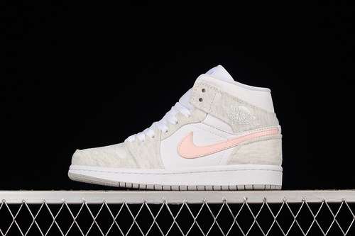【340】[DN4045-001]-[AIR JORDAN 1 MID SE LIGHT IRON ORE/ATMOSPHERE/WHITE]-[WOMAN:35.5-40]