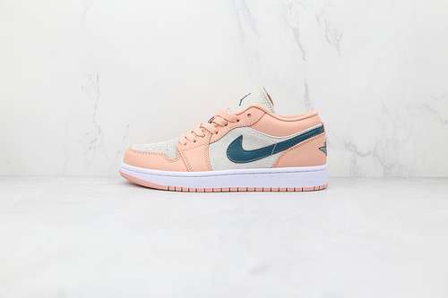 【300】[DC0774]-[AIR JORDAN 1 LOW ARCTIC PINK/GREY/GREEN]-[WOMAN:36-39]-[MAN:40-46]