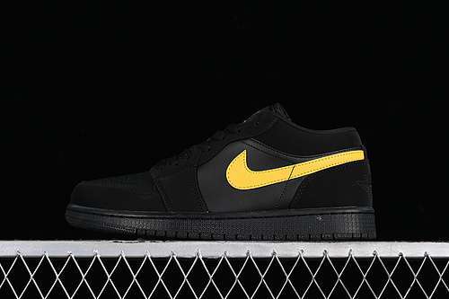 【260】[553558-071]-[AIR JORDAN 1 LOW BLACK/UNIVERSITY GOLD/BLACK]-[MAN:40-46]