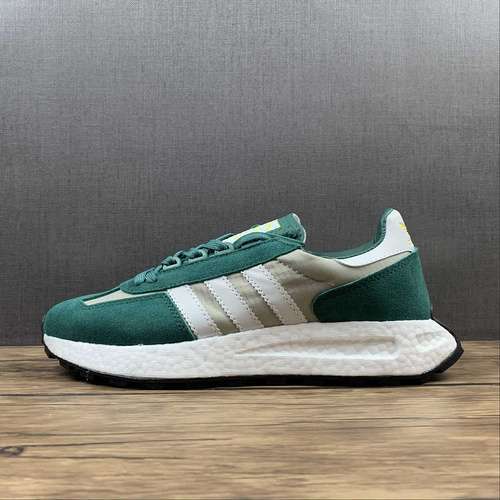 【260】[Q47995]-[RACING 1 BOOST PROTOTYPE SHOES DARK GREEN/CLOUD WHITE/LIGHT GREY]-[MAN:40-45]