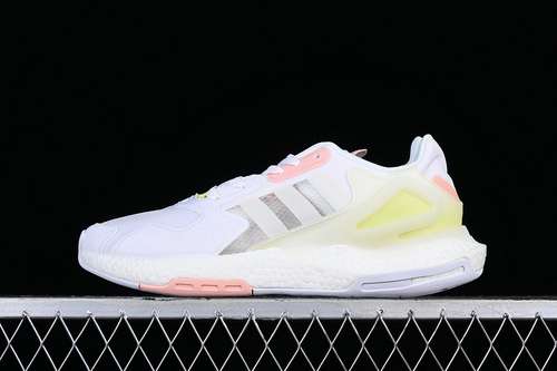 【280】[GW4914]-[ADIDAS DAY JOGGER BOOST CLOUD WHITE/CLOUD WHITE/GLOW PINK]-[WOMAN:36-39]-[MAN:40-45]
