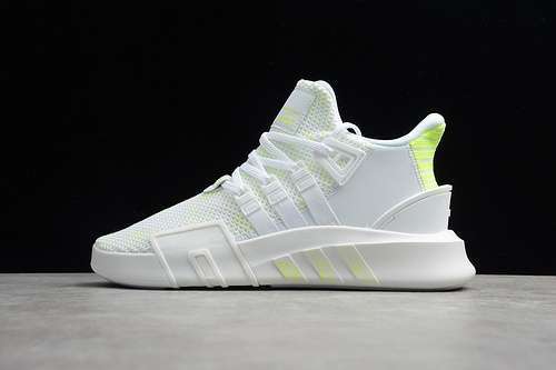 【280】[EE5048]-[EQT BASK ADV CLOUD WHITE/CLOUD WHITE/FLUORECENT GREEN]-[UNISEX:36-45]
