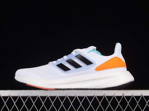 【280】[HQ8582]-[PUREBOOST 22 RUNNING SHOES CRYSTAL WHITE/CORE BLACK/CLOUD WHITE]-[UNISEX:36-45]