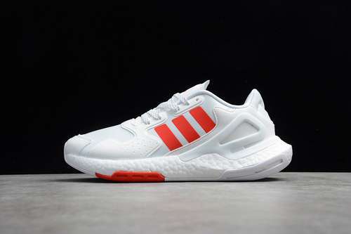 【320】[FW4819]-[DAY JOGGER SHOES CLOUD WHITE/CLOUD WHITE/RED]-[WOMAN:36-39]-[MAN:40-45]