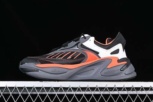 【260】[IF2225]-[ADIDAS ALPHABOOST V1 BLACK/WHITE/ORANGE]-[WOMAN:36-39]-[MAN:40-45]