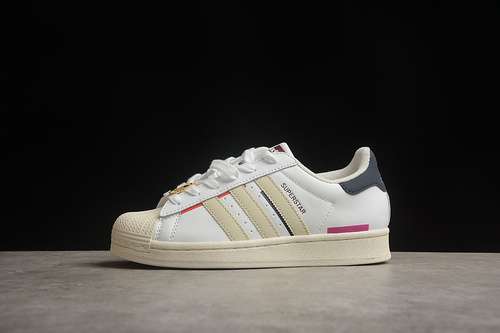 【230】[HO6626]-[ORIGINALS SUPERSTAR W WHITE/GREY/YELLOW]-[WOMAN:36-39]-[MAN:40-44]
