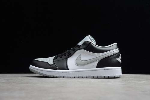 【320】[553558-039]-[AIR JORDAN 1 LOW BLACK/BLACK-LIGHT SMOKE GREY-WHITE]-[MAN:40-45]