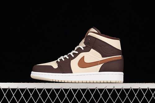 【340】[DO6699-200]-[AIR JORDAN 1 MID SE CREAM/DARK CHOCOLATE/OATMEAL]-[MAN:40-46]