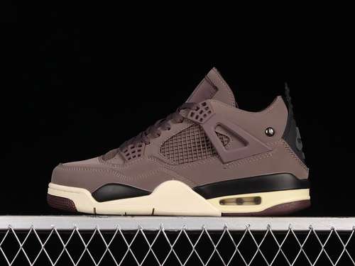 【420】[DV6773-220]-[A MA MANIÉRE AIR JORDAN 4 RETRO VIOLET ORE/MEDIUM ASH/BLACK/MUSLIN/BURGUNDY CRUS]
