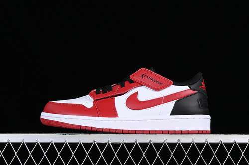 【320】[DM1206-163]-[AIR JORDAN 1 LOW FLYEASE WHITE/BLACK/GYM RED]-[WOMAN:36-39]-[MAN:40-46]