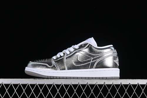 【260】[FN5030-001]-[AIR JORDAN 1 LOW SE METALLIC SILVER METALLIC SILVER/PHOTON DUST/WOLF GREY][36-46]