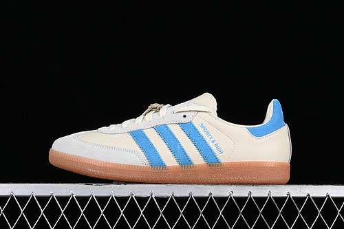 【260】[IE7096]-[ADIDAS SAMBA VEGAN GREY/BLUE/BROWN]-[WOMAN:35-39]-[MAN:40-46]