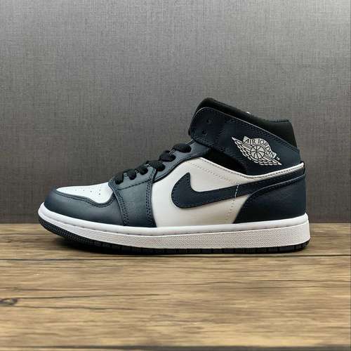 【320】[554724-411]-[AIR JORDAN 1 MID ARMORY NAVY/BLACK/WHITE]-[WOMAN:36-39]-[MAN:40-47.5]