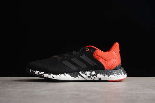 【280】[GV7702]-[PUREBOOST 21 SHOES CORE BLACK/GREY SIX/VIVID RED]-[MAN:39-45]
