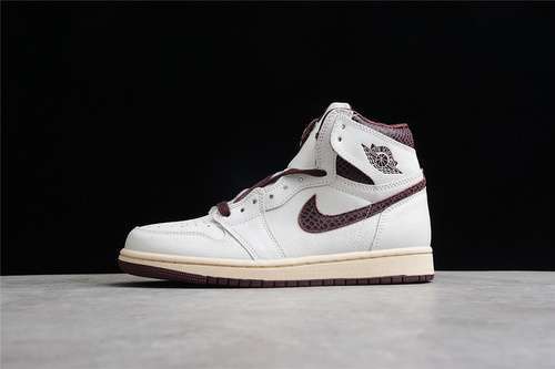 【400】[DO7097-100]-[A MA MANIÉRE X AIR JORDAN 1 HIGH OG SAIL/BURGUNDY CRUSH]-[UNSIEX:36-46]
