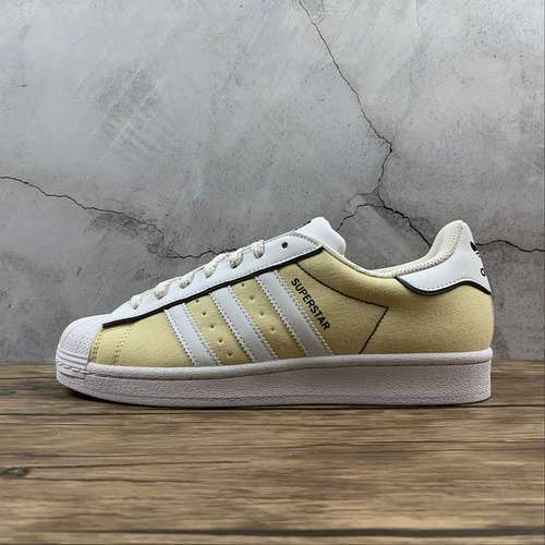 【280】[GX7920]-[SUPERSTAR SHOES LIGHT YELLOW/CLOUD WHITE/LIGHT YELLOW]-[WOMAN:36-39]-[MAN:40-44]