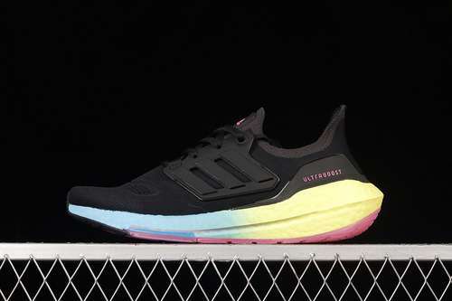 【320】[GV8829]-[ULTRABOOST 22 BLACK MULTI GRADIENT CORE BLACK/CORE BLACK/CARBON]-[MAN:39-48]