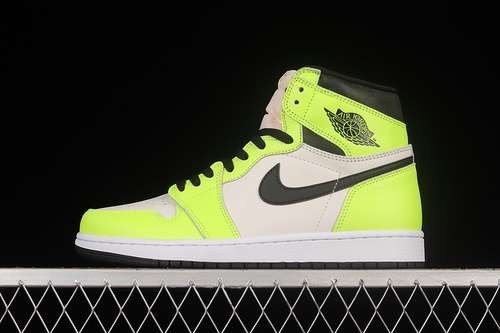 【500】[555088-702]-[AIR JORDAN 1 HIGH OG VISIONAIRE VOLT/BLACK-SAIL]-[MAN:40-47.5]