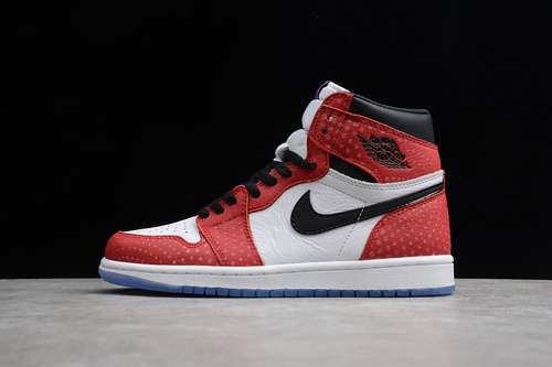 [555088-602]-[AIR JORDAN 1 RETRO HIGH OG SPIDERMAN RED/BLACK-WHITE-PHOTO BLUE]-[MAN:40-46]-[OG00260]
