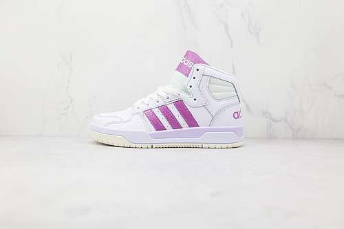 【260】[FW3480]-[NEO HIGH SHOES CLOUD WHITE/LIGHT PURPLE/CLOUD WHITE]-[WOMAN:36-39]-[MAN:40-45]