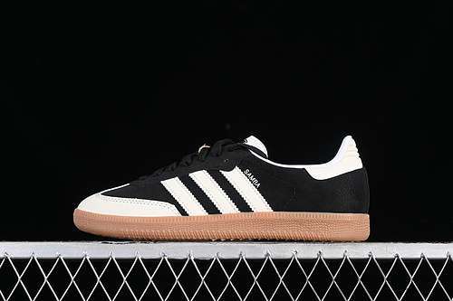 【230】[IE5836]-[SAMBA OG CORE BLACK/WONDER WHITE/SILVER METALLIC]-[WOMAN:36-39]-[MAN:40-45]