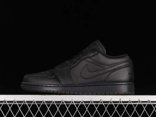【300】[553558-093]-[AIR JORDAN 1 LOW 2022 BLACK/BLACK/BLACK]-[WOMAN:36-39]-[MAN:40-46]