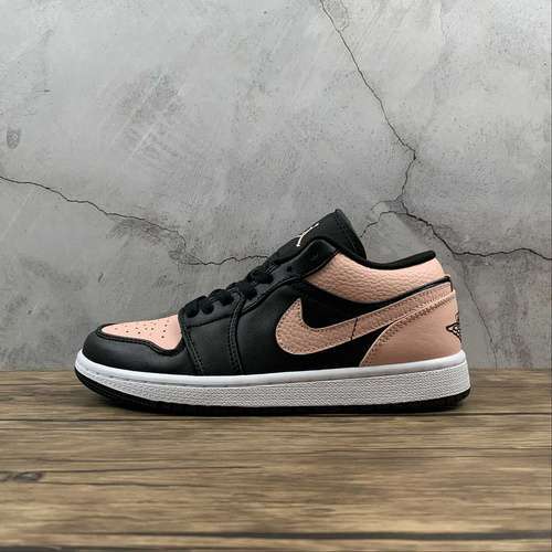 【300】[553558-034]-[AIR JORDAN 1 LOW CRIMSON TINT BLACK/CRIMSON TINT/HYPER PINK/WHITE]