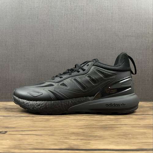 【260】[GZ7740]-[ZX 2K BOOST 2.0 SHOES CORE BLACK/CORE BLACK/CORE BLACK]-[WOMAN:36-39]-[MAN:40-45]