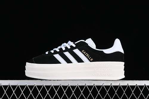 【230】[HQ6912]-[ORIGINALS GAZELLE BOLD CORE BLACK/CLOUD WHITE/CORE WHITE]-[WOMAN:35-42]