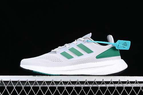 【260】[HQ8588]-[ADIDAS PUREBOOST 22 GREEN/GREY/WHITE]-[MAN:39-45]