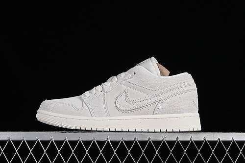 【260】[FQ3055-100]-[AIR JORDAN 1 LOW CRAFT PALE IVORY/SAIL/LEGEND BROWN]-[WOMAN:36-39]-[MAN:40-46]