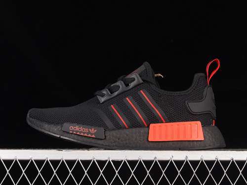 【280】[GV8422]-[NMD R1 CORE BLACK/CORE BLACK/RED]-[WOMAN:36-39]-[MAN:40-45]