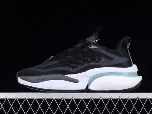 【300】[HP2758]-[ALPHABOOST V1 SHOES CORE BLACK/MAGIC GREY/GREY THREE]-[WOMAN:36-39]-[MAN:40-45]